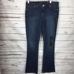New Nautica Bootcut Jeans 8/29